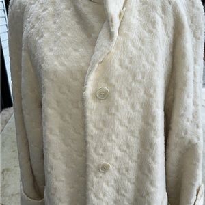 Vintage Perry Ellis wool coat. Very long and very warm.